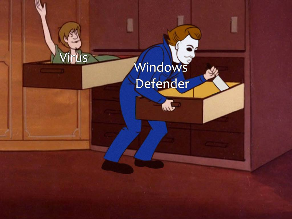 Полностью отключаем Windows Defender и запускаем свой код в системе одним файлом